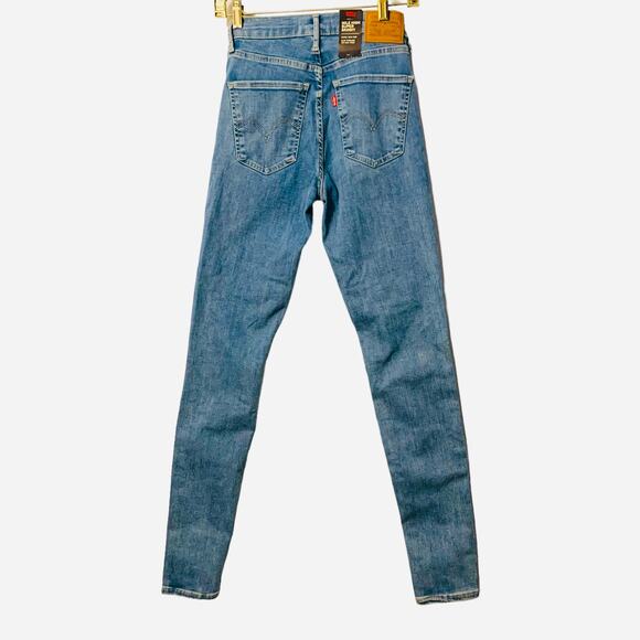 Levi’s Mile High Super Skinny Jeans Skinny 26 x 30 NWT - Picture 1 of 9
